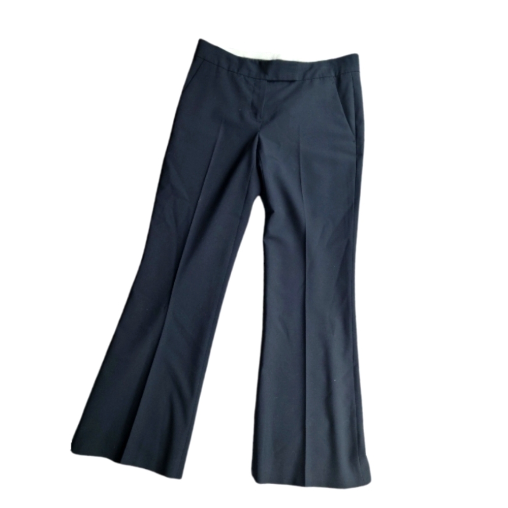 Theory Tara wool blend black dress pants size 4